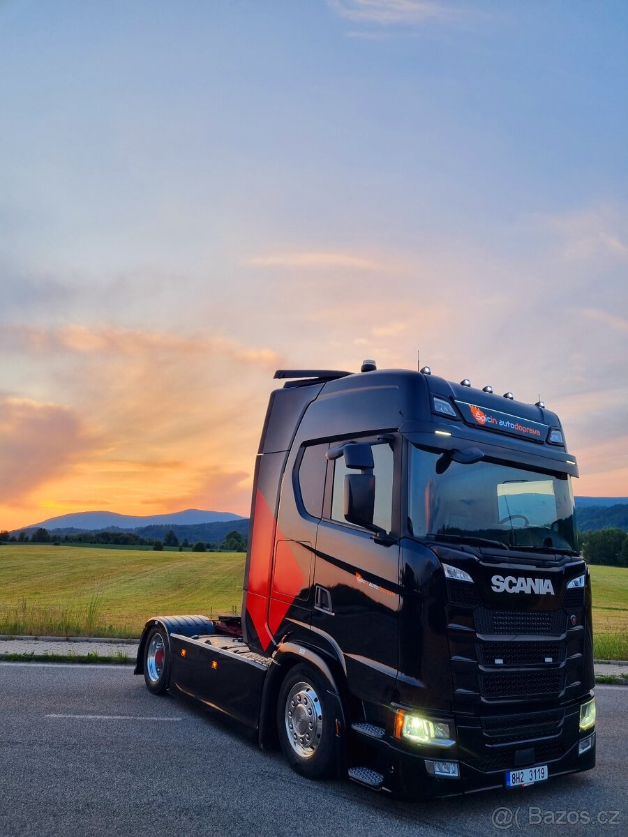 SCANIA S450 + SCHMITZ (lowdeck) - 3
