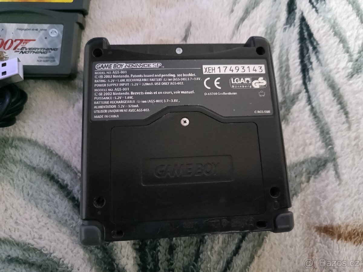 Nintendo Gameboy Advance SP + Hry - 3