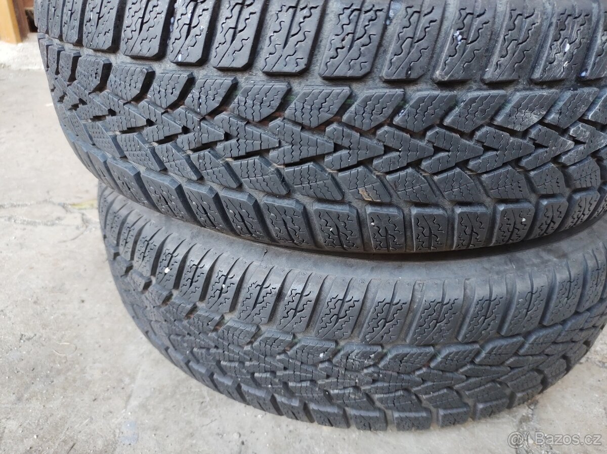 175/65 R15 - ZIMNÍ PNEU 6-7mm - zn.DUNLOP - 2 KUSY - 3
