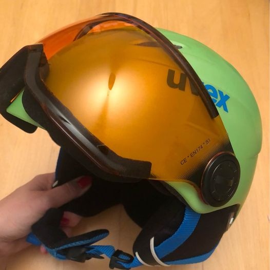 Lyzarska helma Uvex Visor - 3