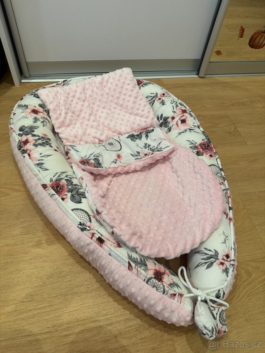 Sada pro miminko - set hnízdečko, zavinovačka ... - 3
