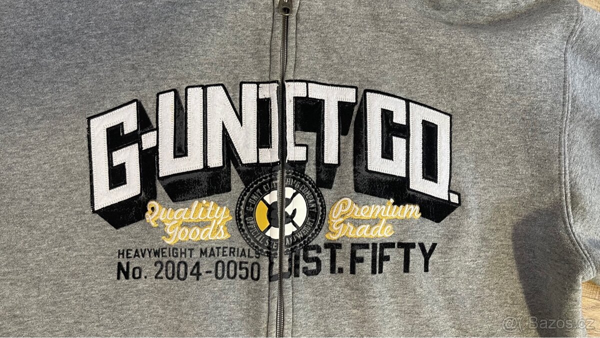 Mikina G-Unit – pánská, vel. L, výborný stav - 3