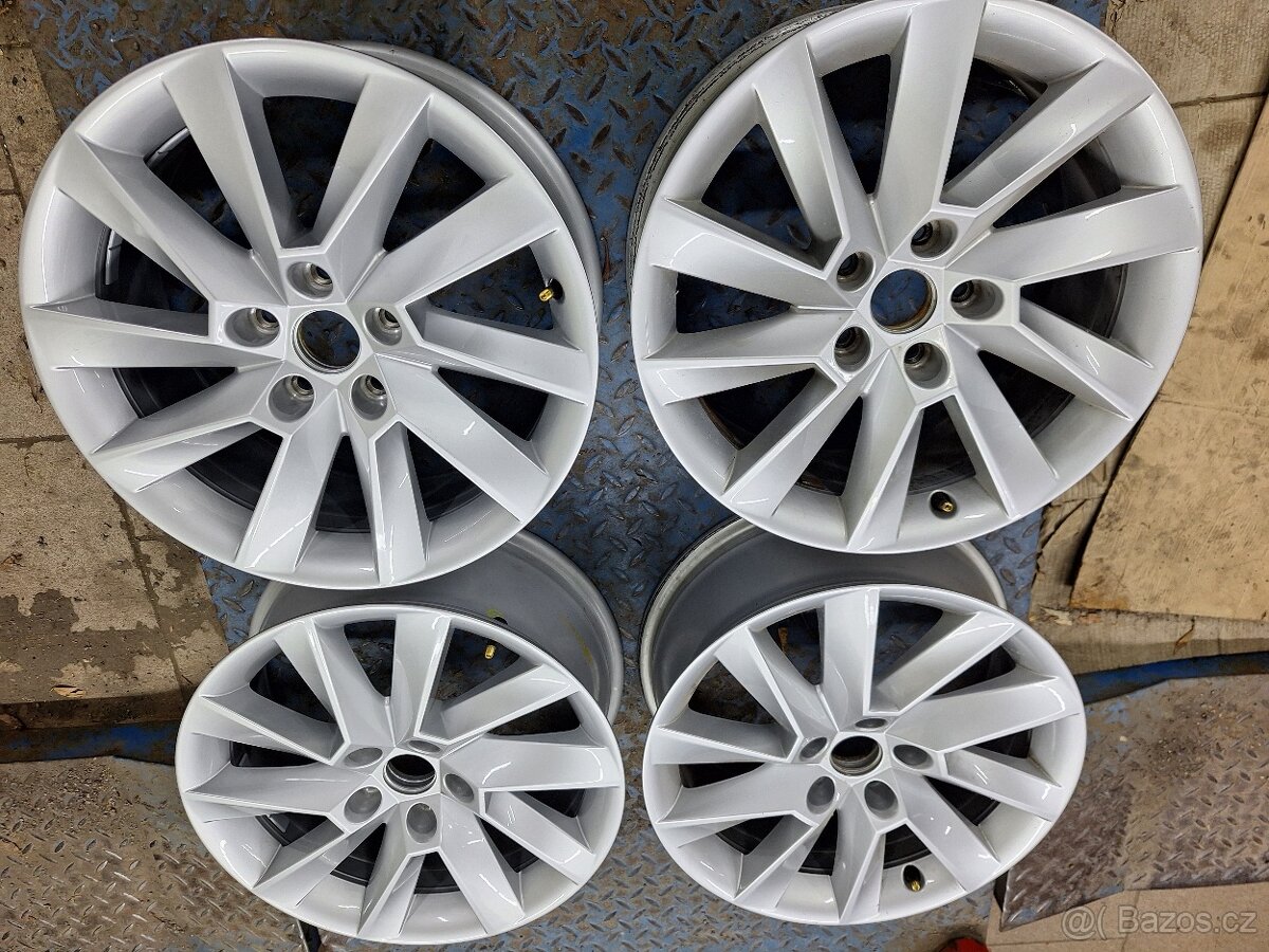 Prodam origo alu kola škoda superb III Stratos 5x112 r17 - 3