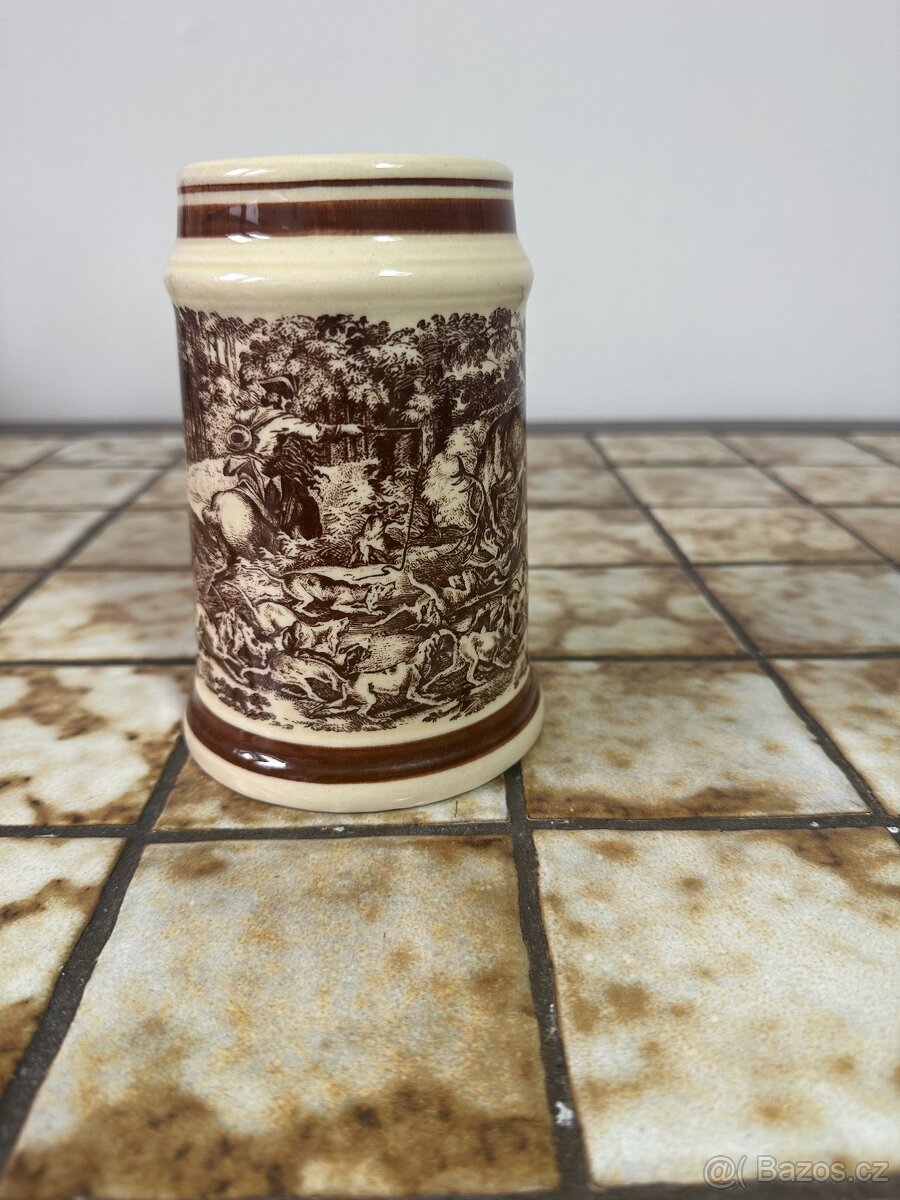 Sběratelský Pivní Korbel «Lovecké Motiv» - 3