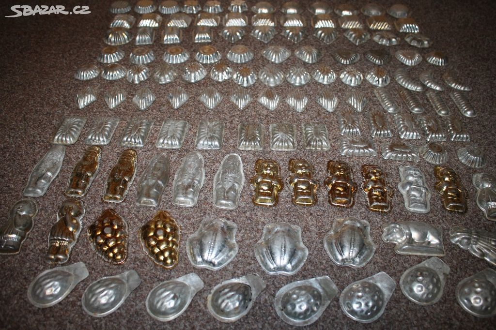 č.1 - Formičky na pečení cukroví 118 kusů - doprava v ceně - 3