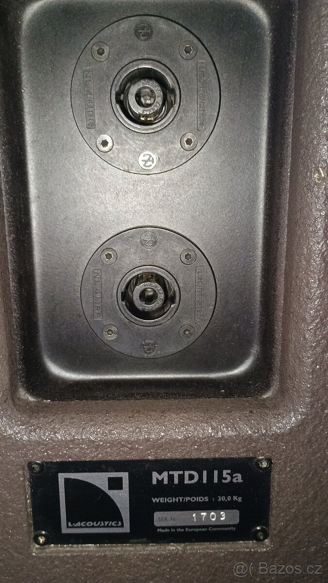 L-Acoustics monitory MTD 112 a 115 - 3