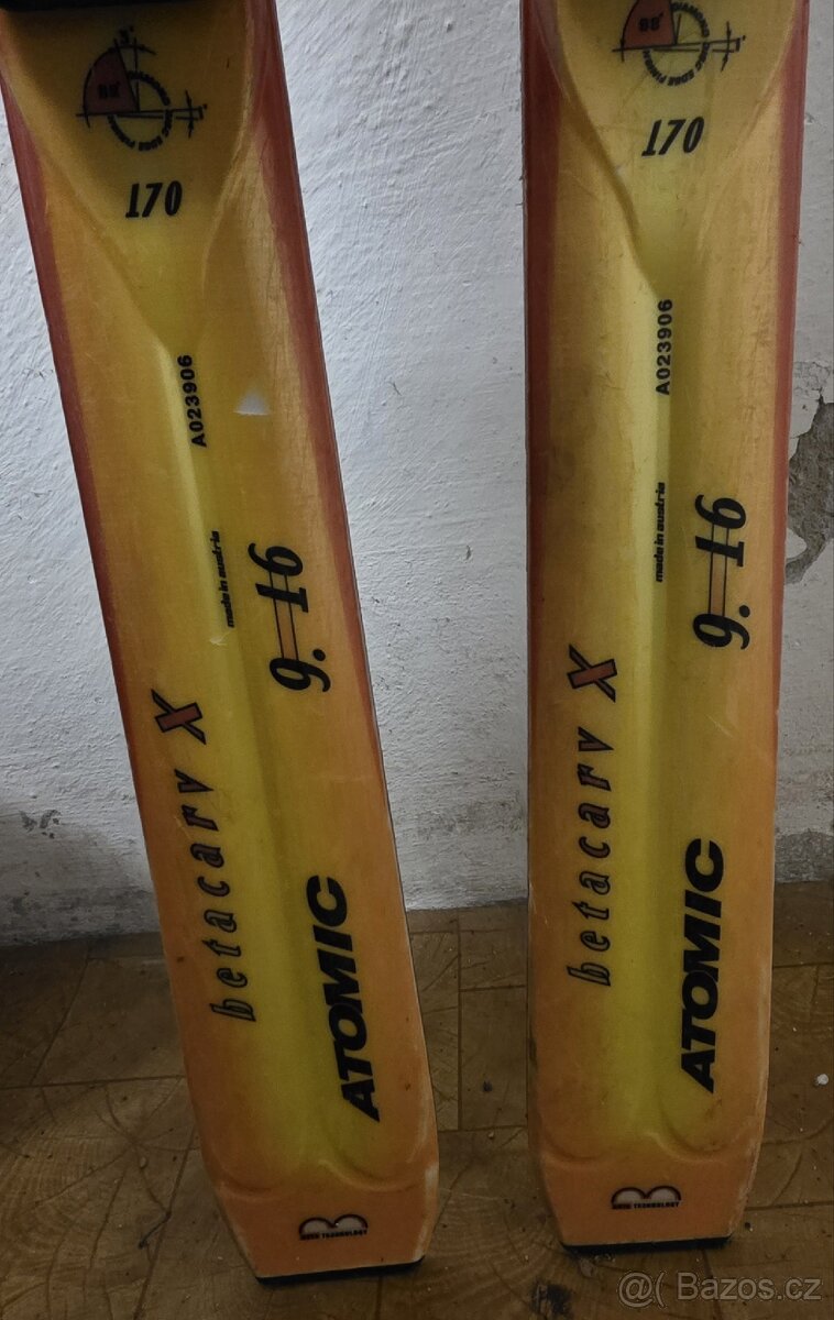 Prodám rakouské lyže ATOMIC-betacarv - 3