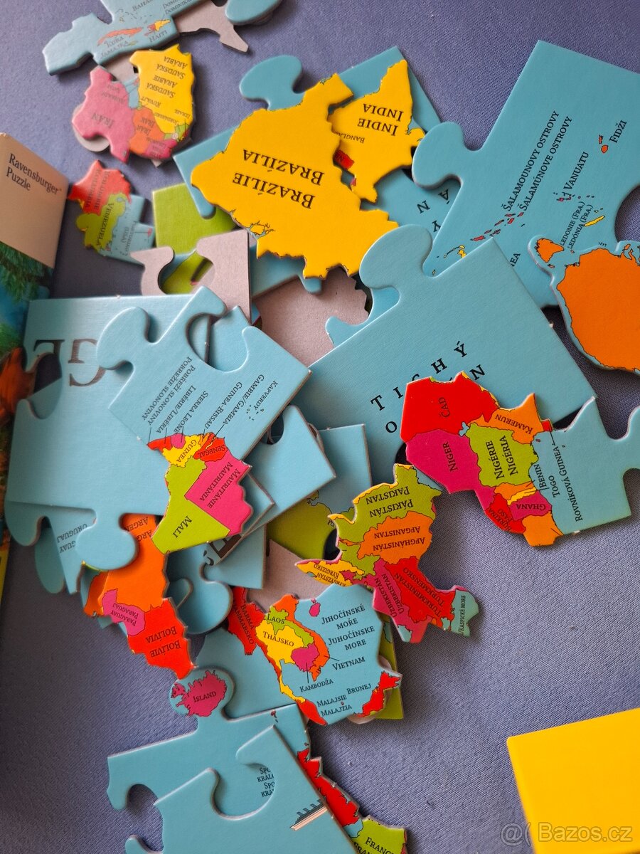 GeoPuzzle svět - 3