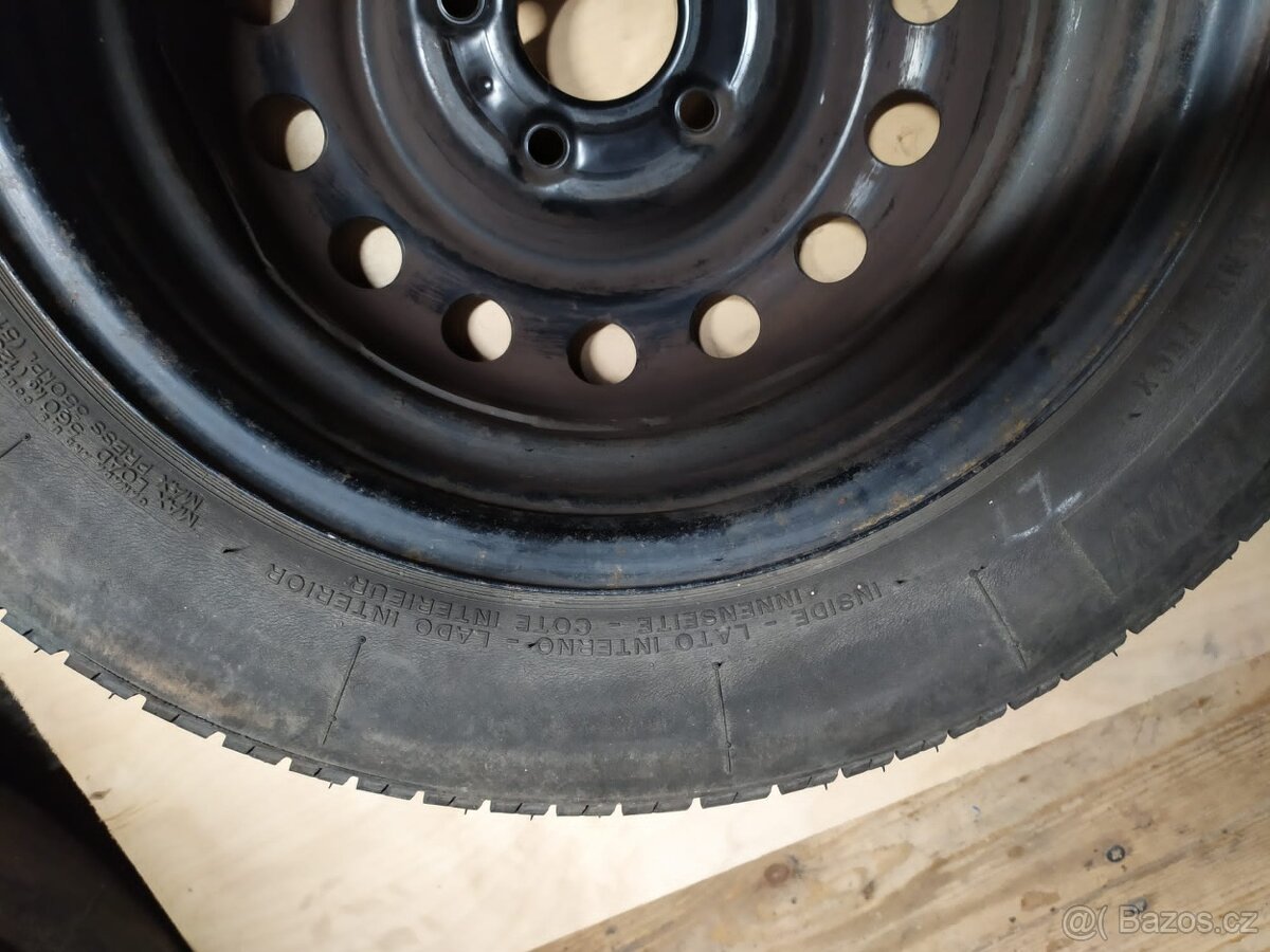 Disky r15, 5x108 ET 47, pneu 185/65/15 - 3