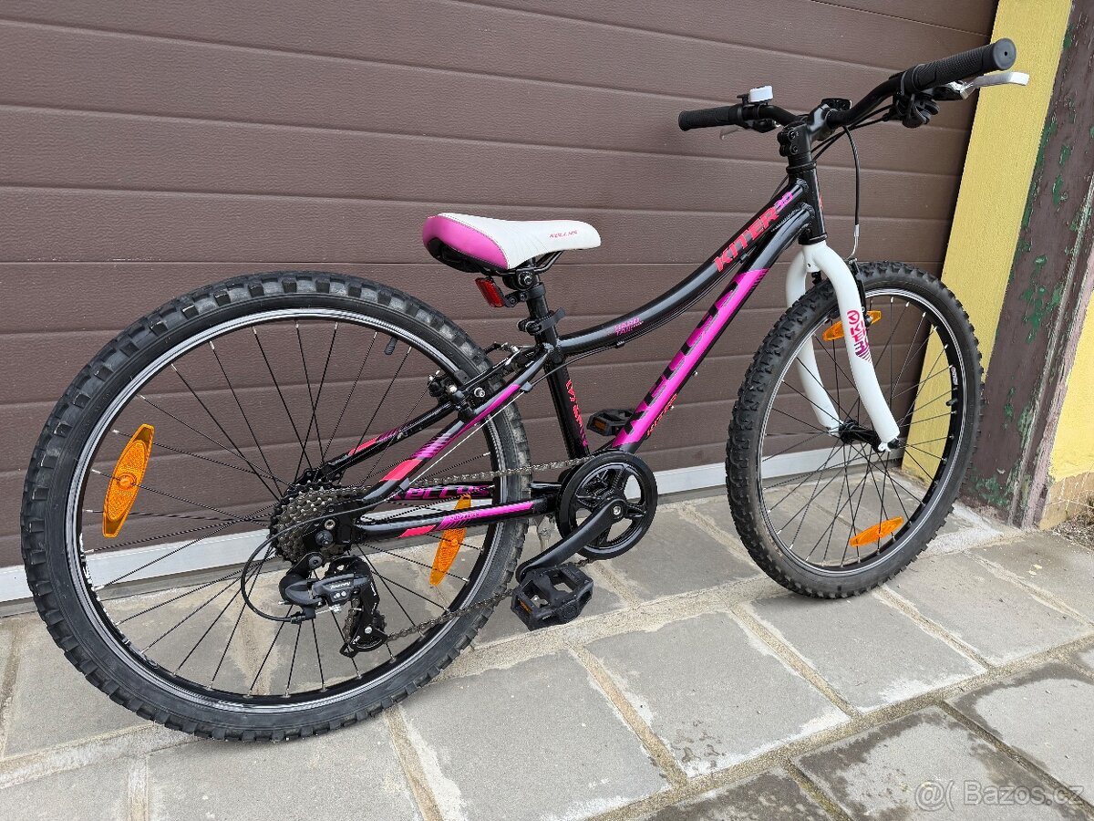 Kellys Kiter 24 dětské kolo jednoplacka s páčkovým řazením - 3
