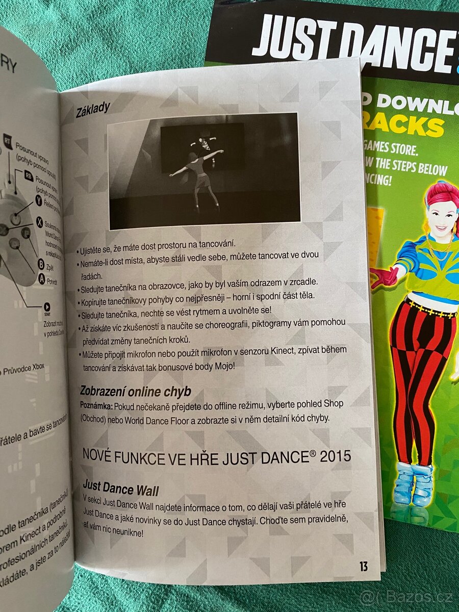 Xbox 360 Just Dance 2015 CZ obal a manuál - 3