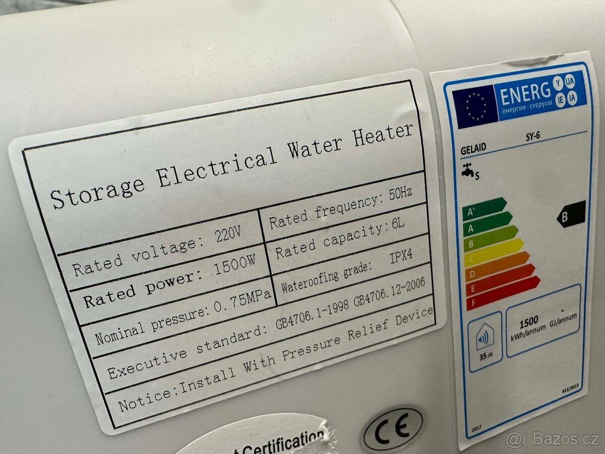 (706) elektrický ohřívač vody - 3