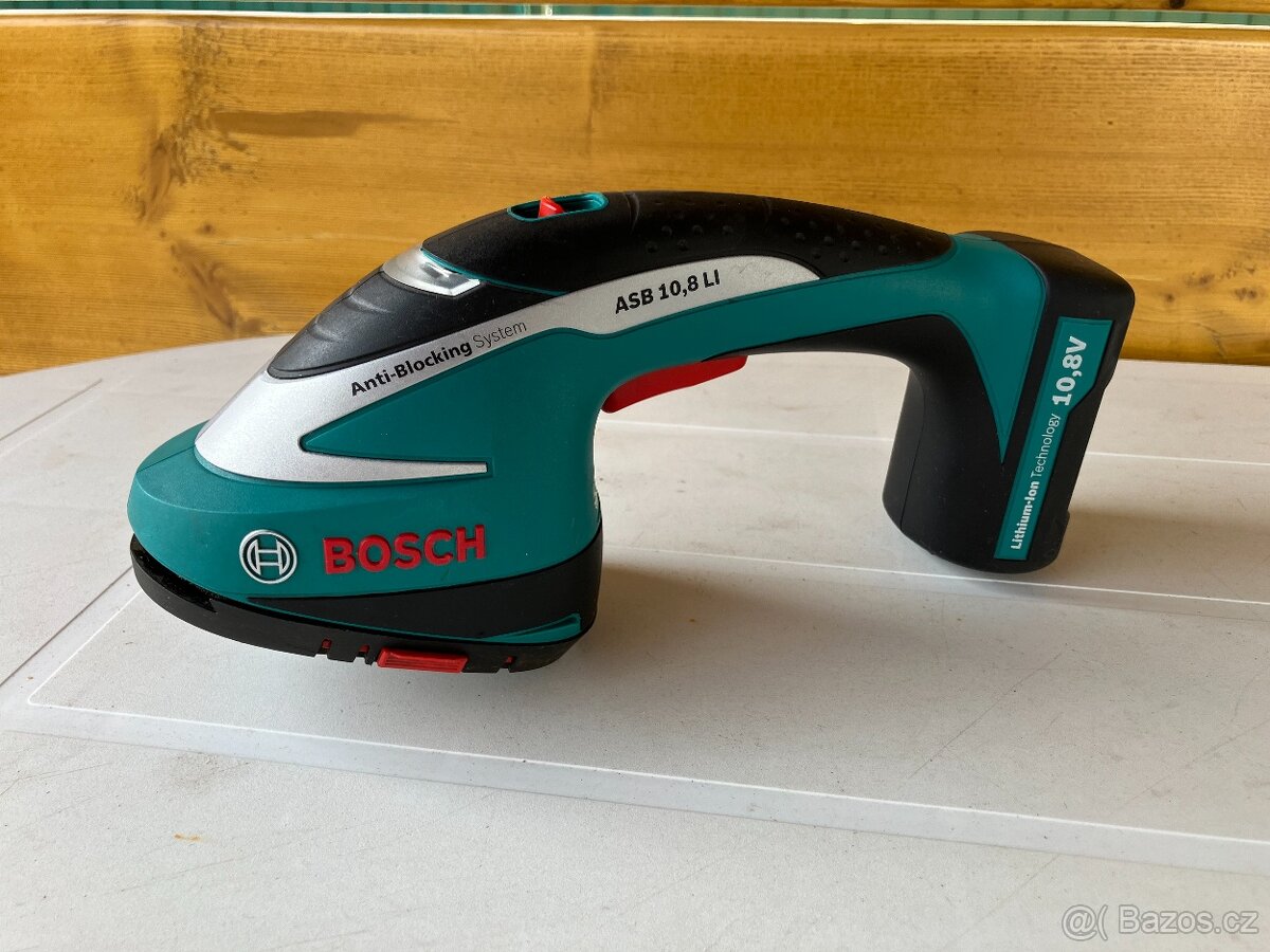 Prodám aku nůžky Bosch ASB 10,8 Li Set - 3