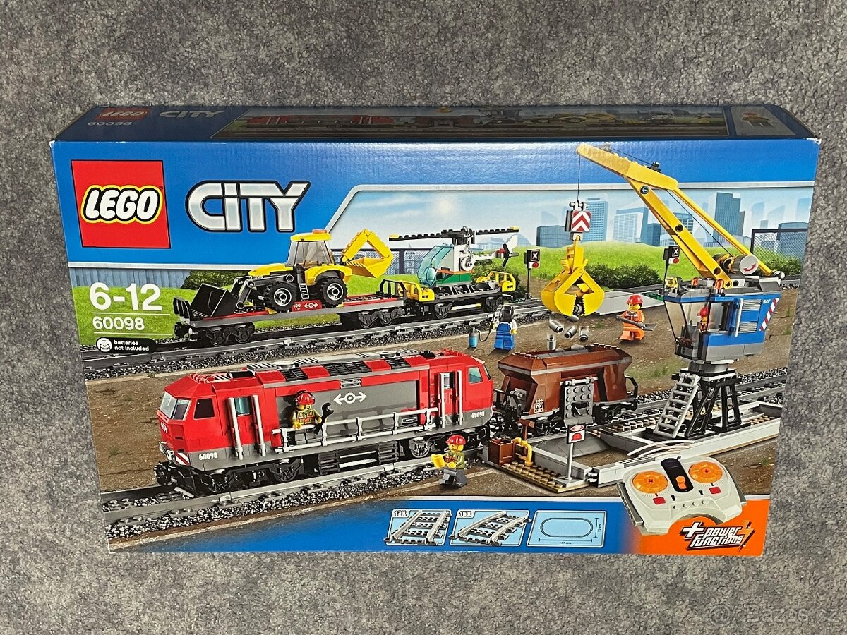 Lego 60098 Heavy-Haul Train (NEROZBALENÉ) - 3