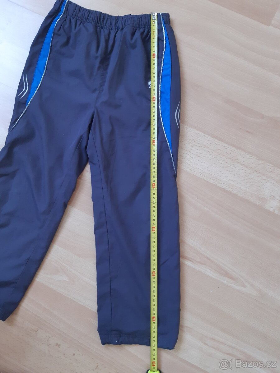Šusťákové kalhoty vel. 128 - 3