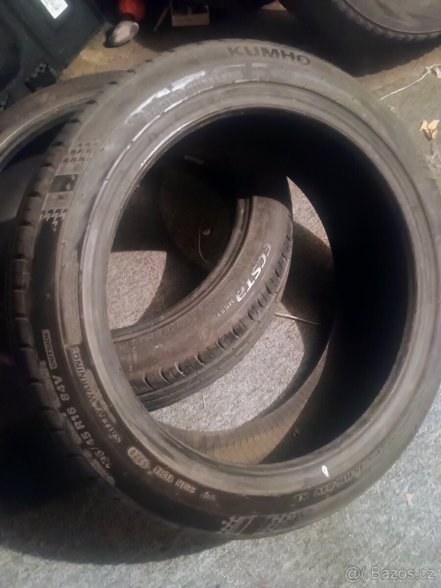 195/45/16 letní pneu KUMHO - 3