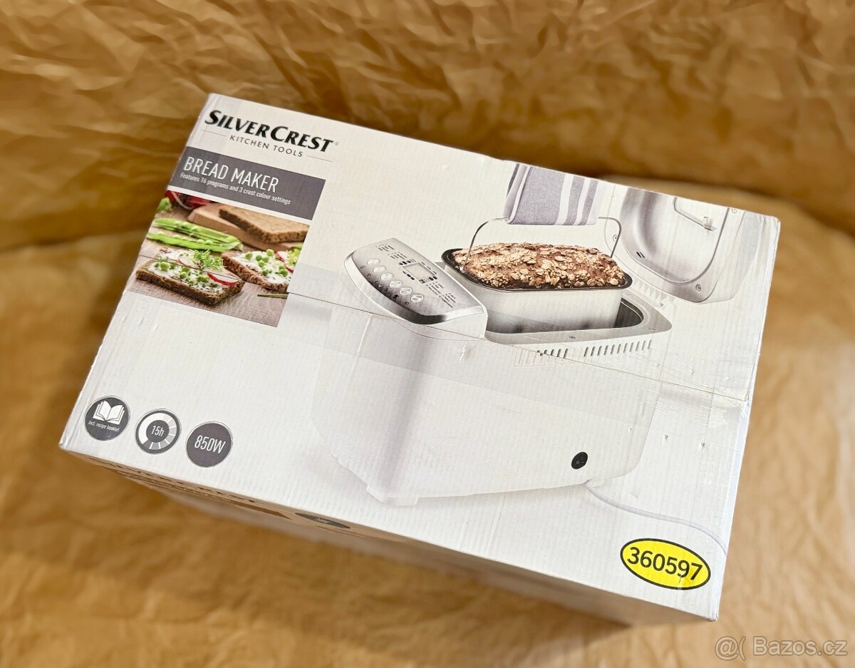 NOVÁ Domácí pekárna SILVERCREST KITCHEN TOOLS - 3