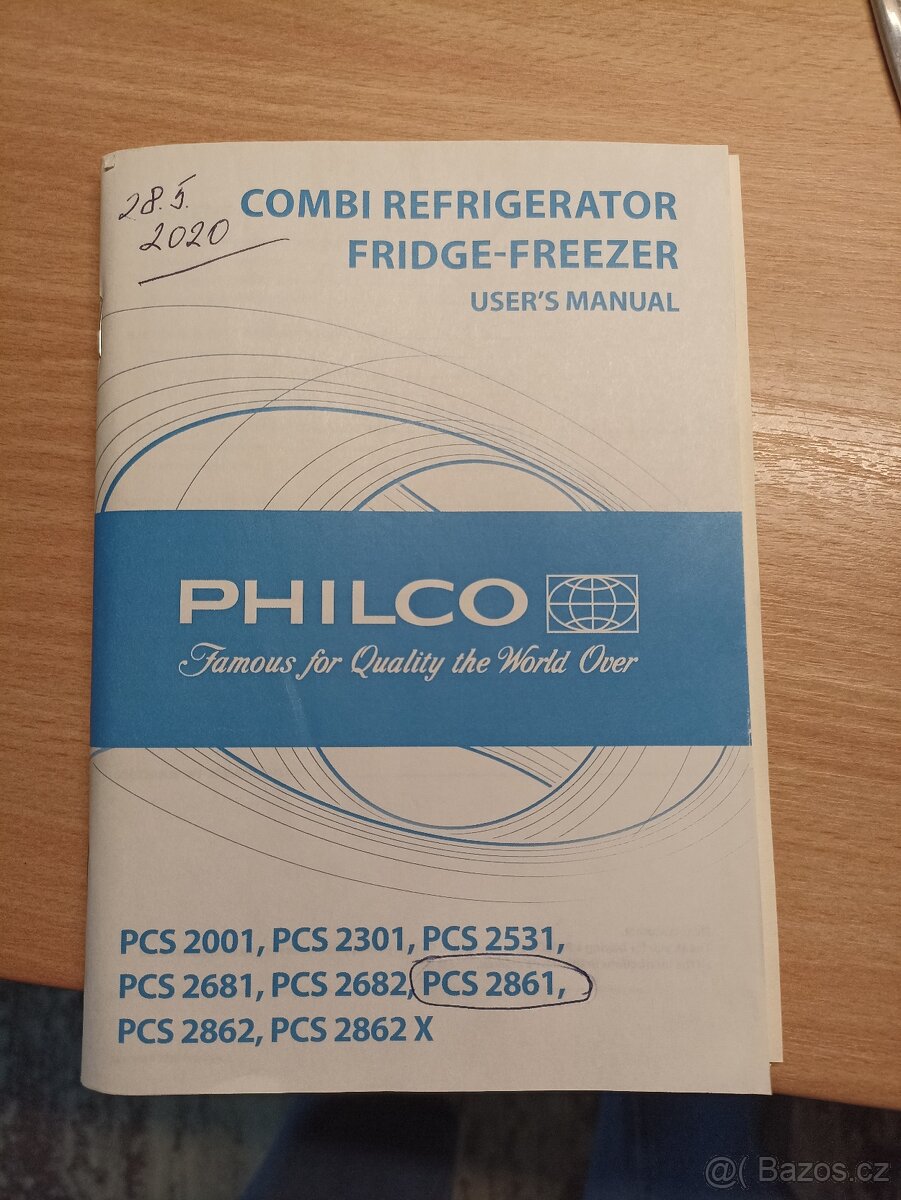 Lednice Philco - 3