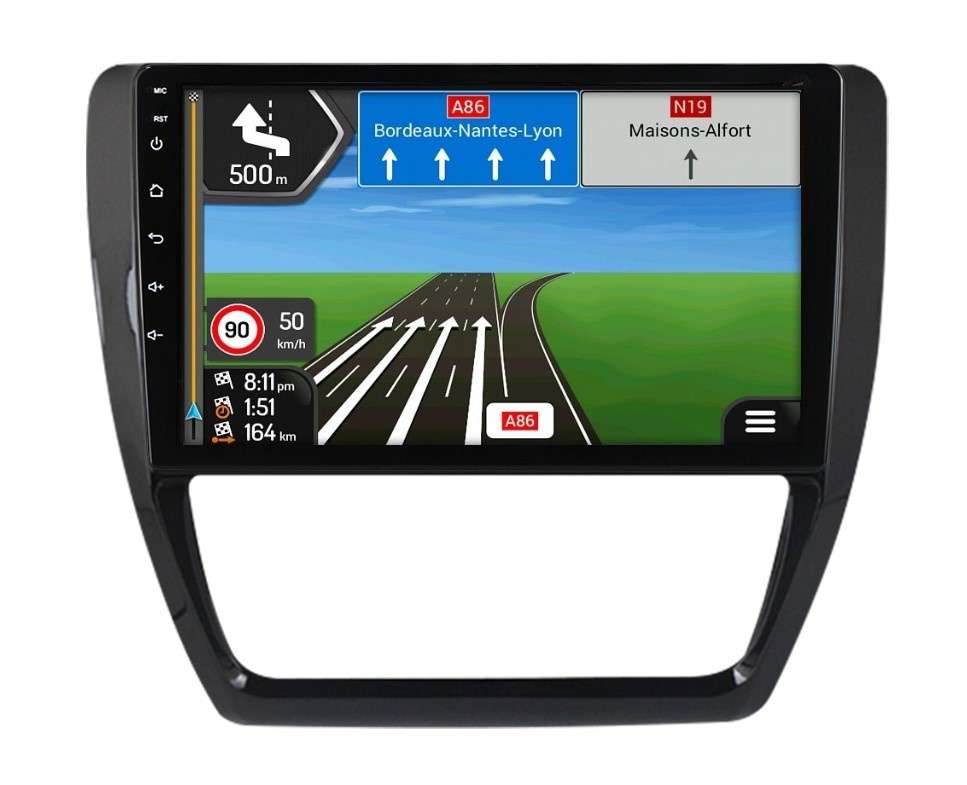 10" VW JETTA - ANDROID 14 - GPS autorádio - 3
