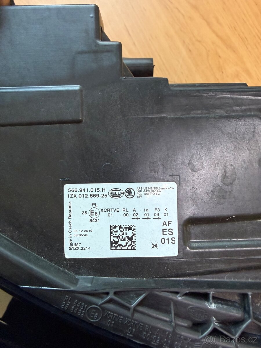 Přední LED světlomet Kodiaq 2016-2021 Levý - 3