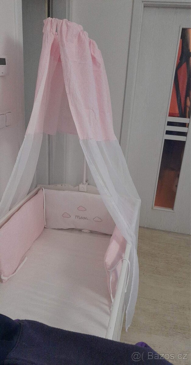 Dětská postýlka s nebesy - 3