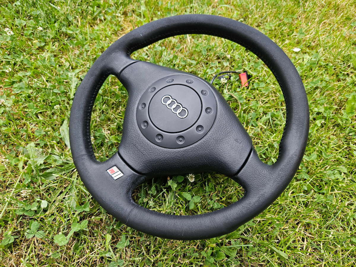 Audi S4 S6 S8 S-line volant kožený sport - 3