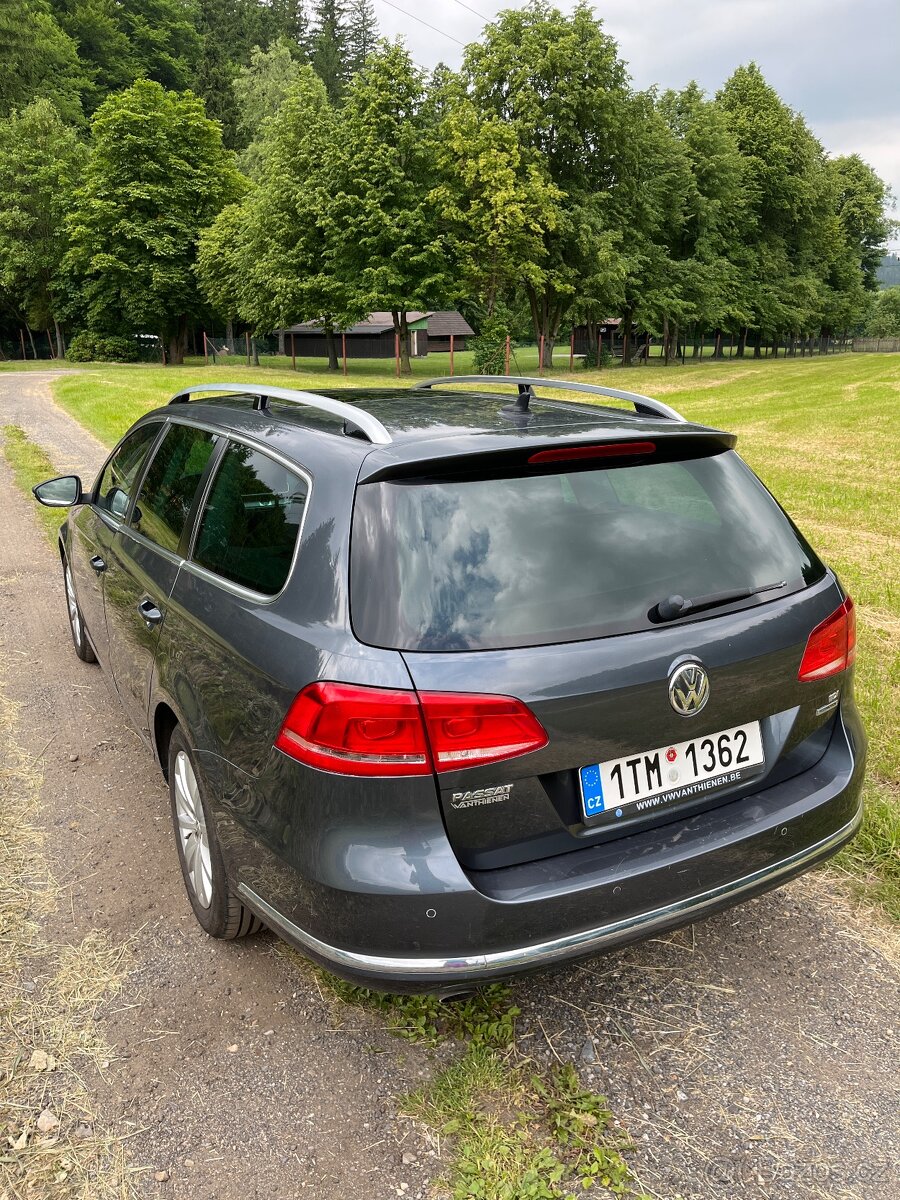 Volkswagen Passat kombi 1.6 TDI B7, druhý majitel, tažné - 3