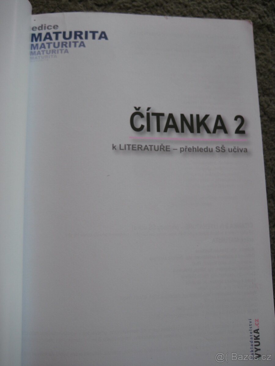 Čítanka pro střední školy, 2 - 3
