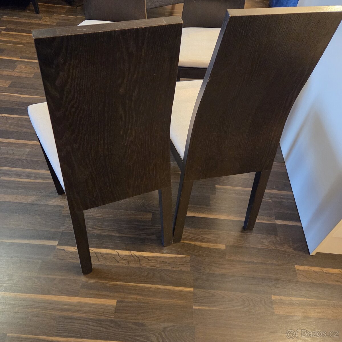 Jídelní židle sada 4 ks , barva wenge - 3