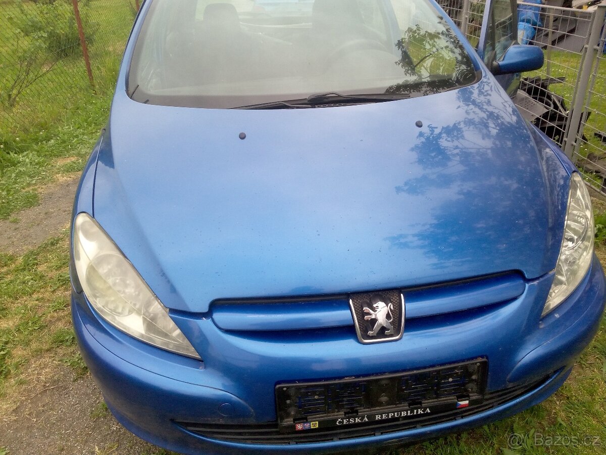 Peugeot 307 náhradní díly,2,0HDI,1,6i,vice barev nfu,rhy - 3