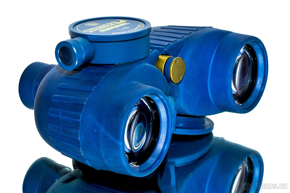 Dalekohled Steiner 7x50 Admiral Gold s kompasem TOP STAV - 3