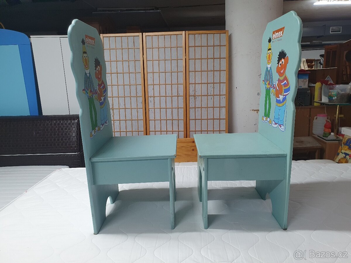 Dětská dřevěná křesílka - 3