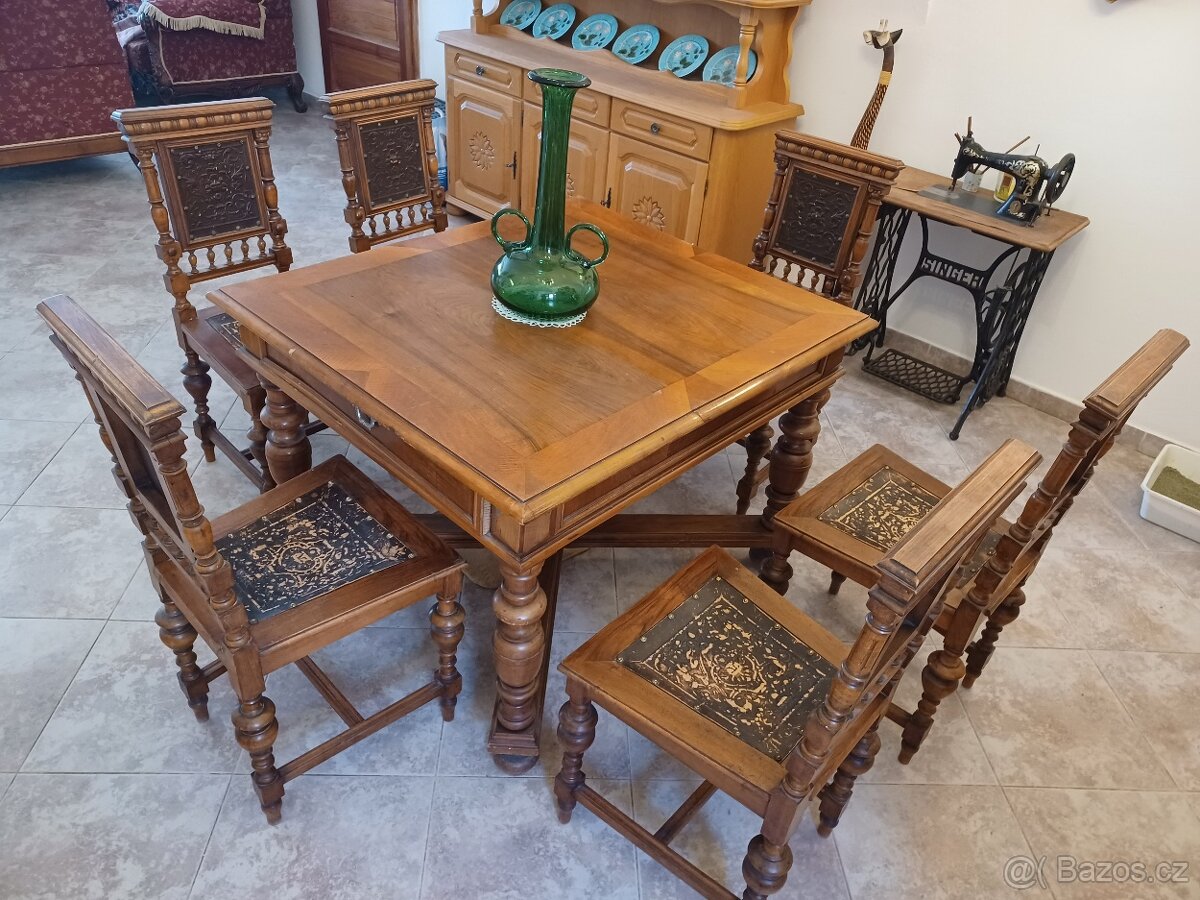 Starozitny Vídeňský nabytek, masiv - 3