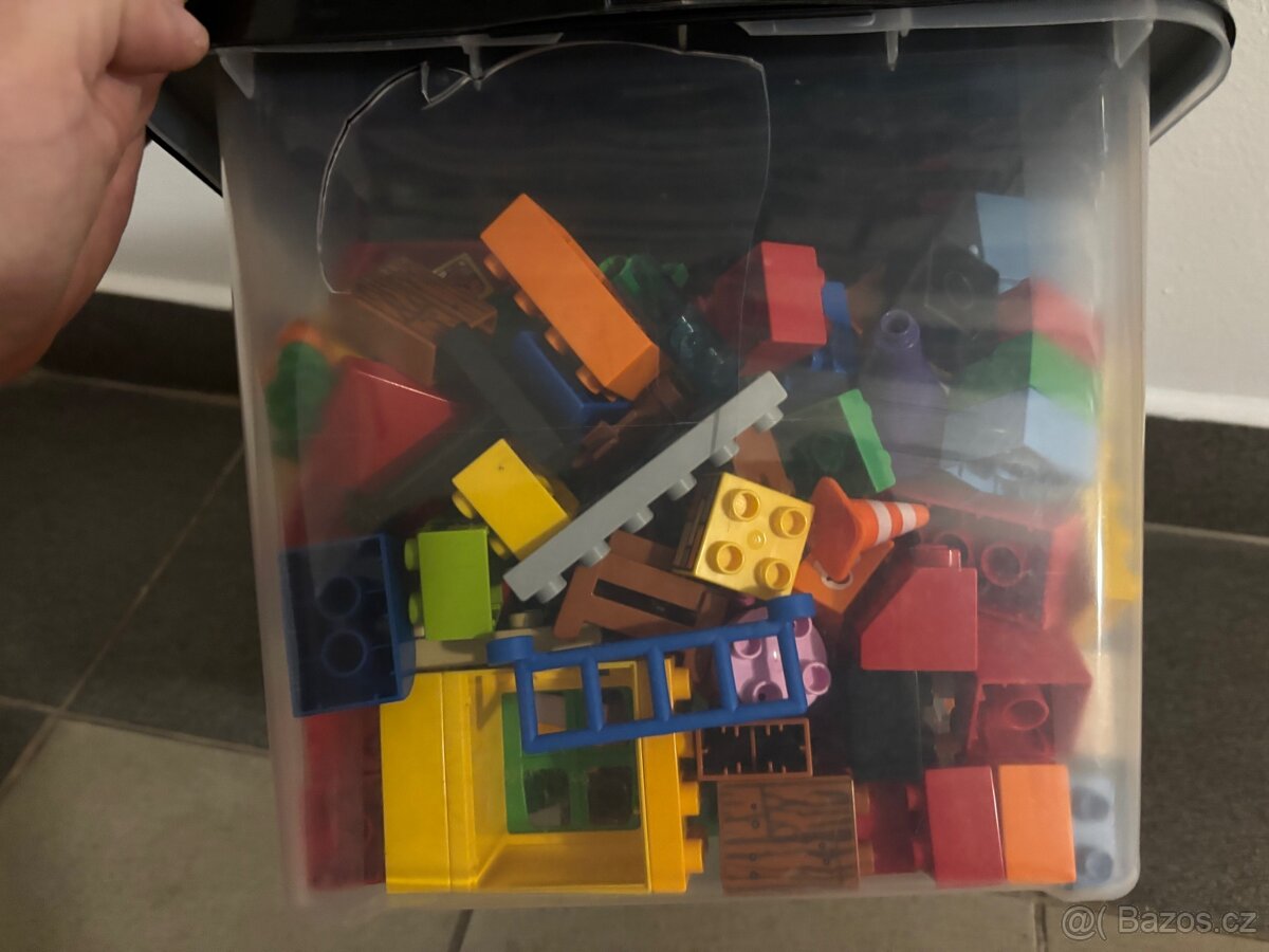 Lego Duplo set plus podložka + postavičky a auta - 3