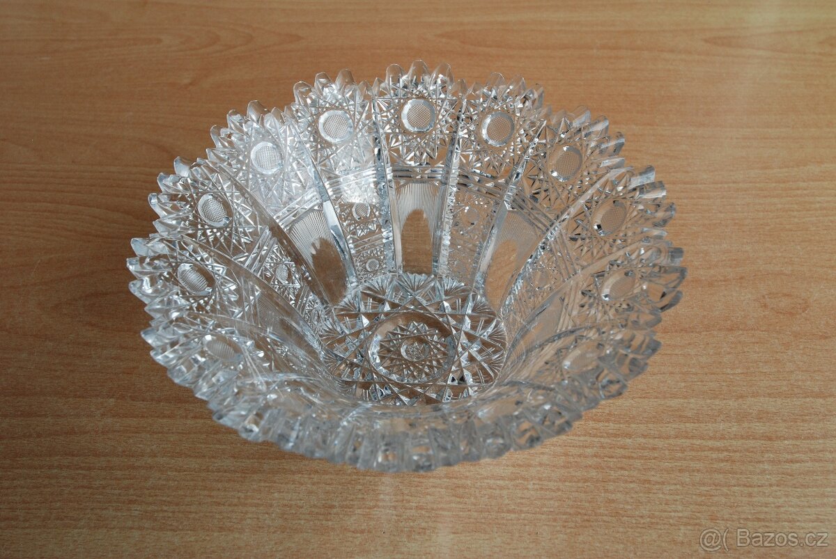 Broušené sklo , křišťál - 3