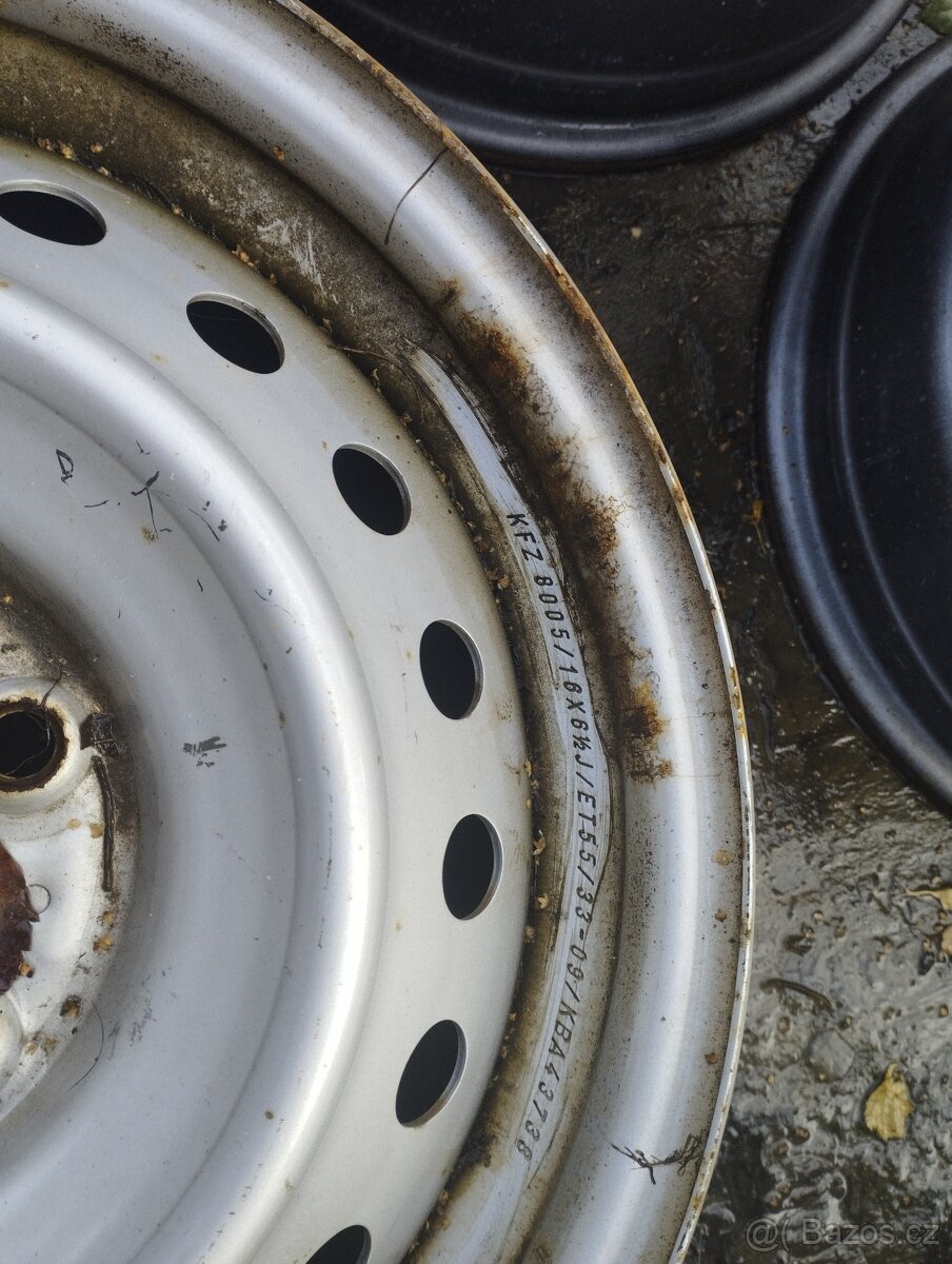 Plechové disky R16 5x114,3 - 3