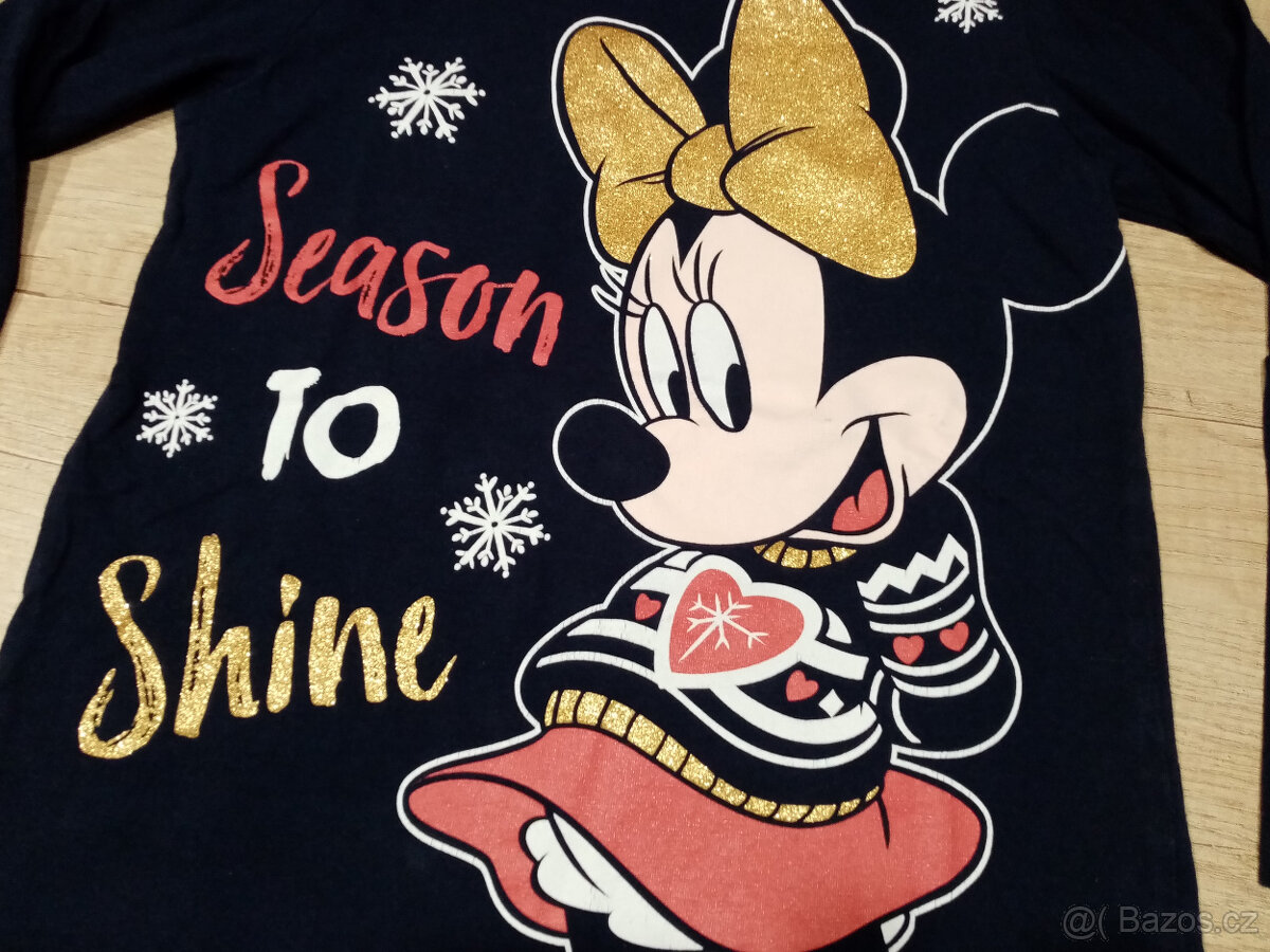 tričko minnie vel. 110/116 - 3