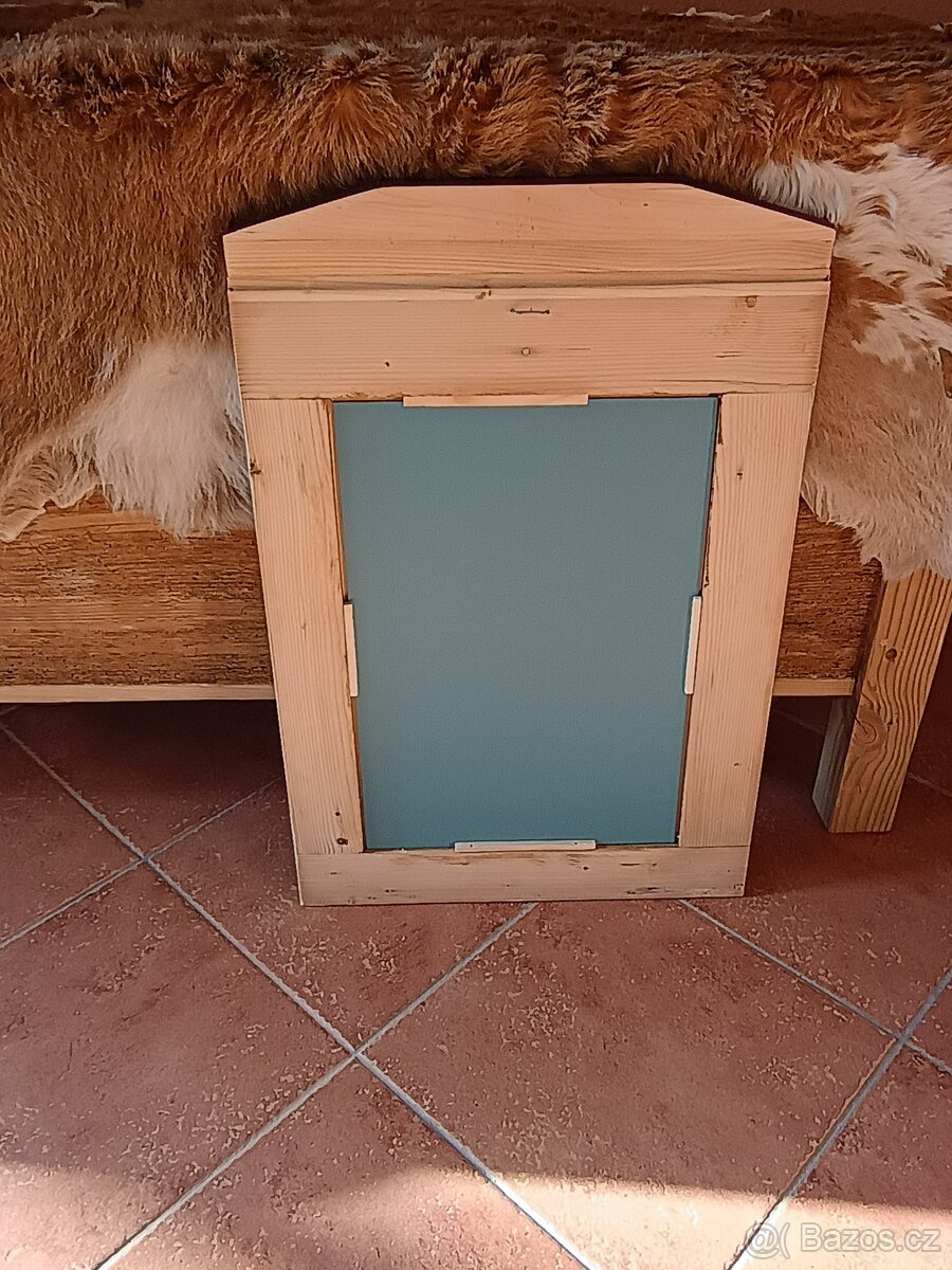 staré malované zrcadlo - 3