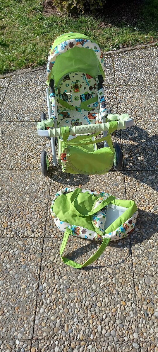 Hračka - dětský kočárek - 3