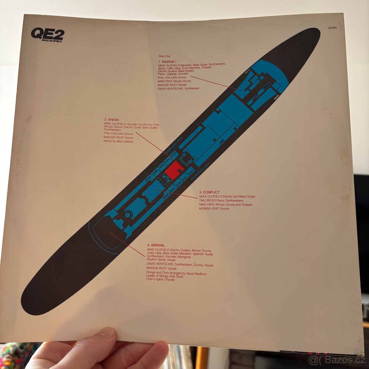 Mike Oldfield — QE2. LP - 3