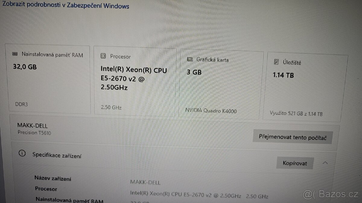 Tower Dell precision T5610 - 3