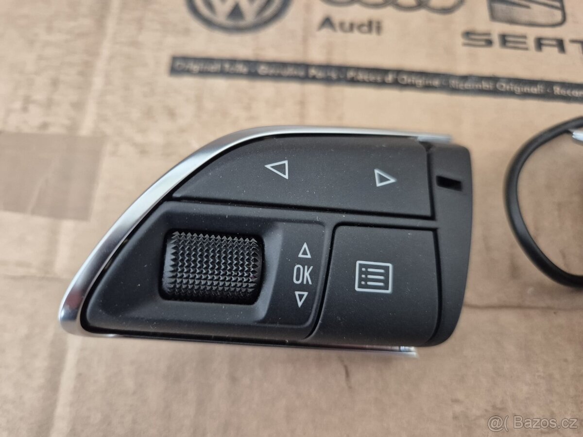 TLACIDLA NA MULTIFUNKCNY VOLANT AUDI A6 A7 C7 A8 D4 - 3