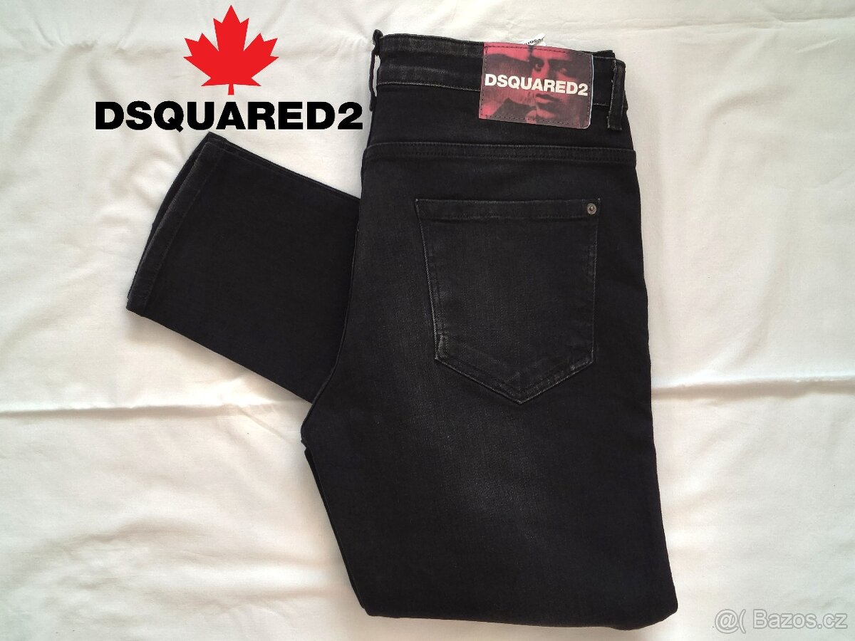 Prémiové pánské džíny DSQUARED2 - vel. 54 - 3