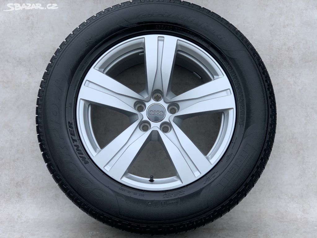 Originální kola AUDI Q7 5x112 R18 ZIMNÍ PNEU č.H27 - 3