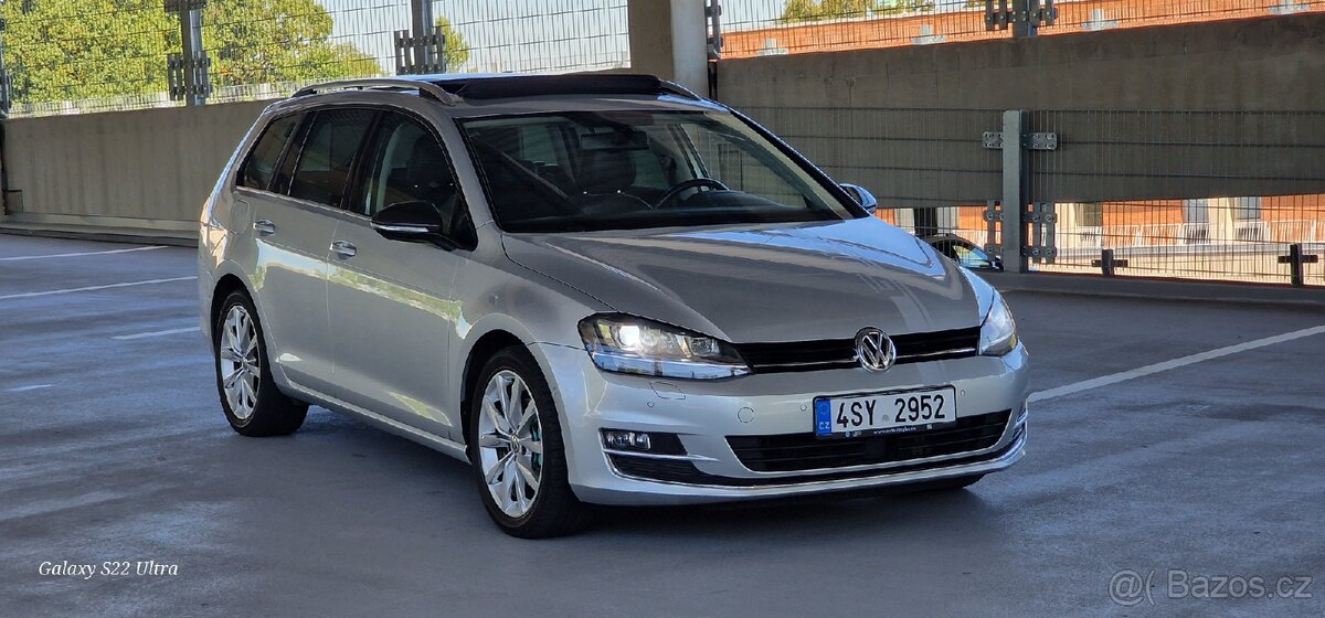 VW Golf VII Variant 1,4 TSI 90KW 2013 HIGHLINE KRÁSNÝ STAV - 3