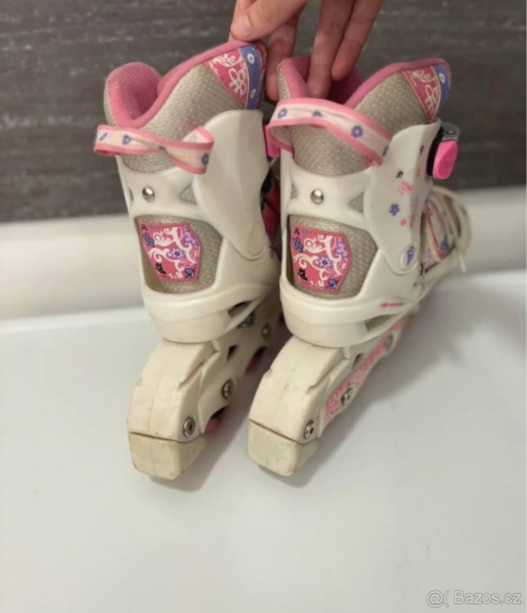 Dětské kolečkové brusle Worker Diane vel.31-34 - 3