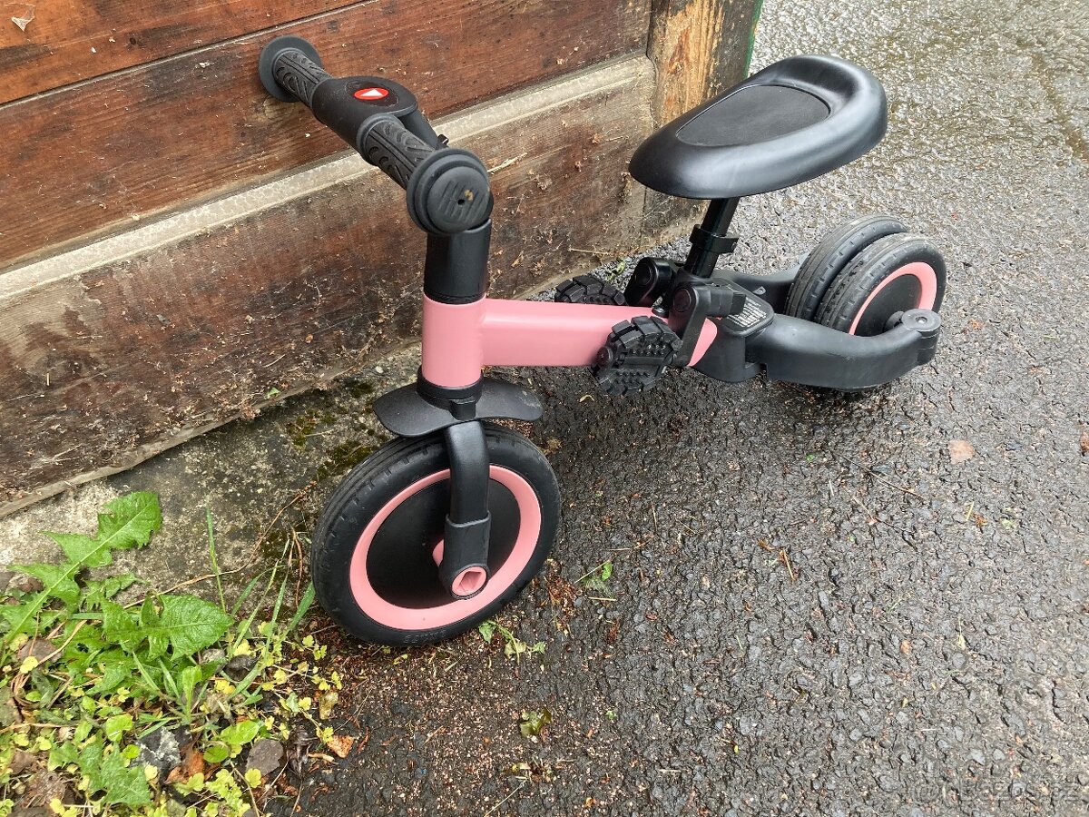 Odrážedlo/tříkolka 4v1 Kaya Pink - 3