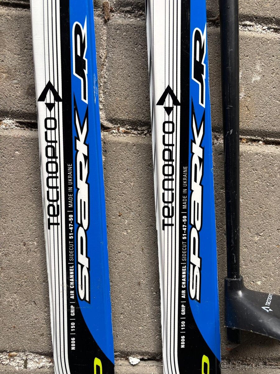 Běžecké lyže Tecnopro Spark JR Grip 150 cm - 3