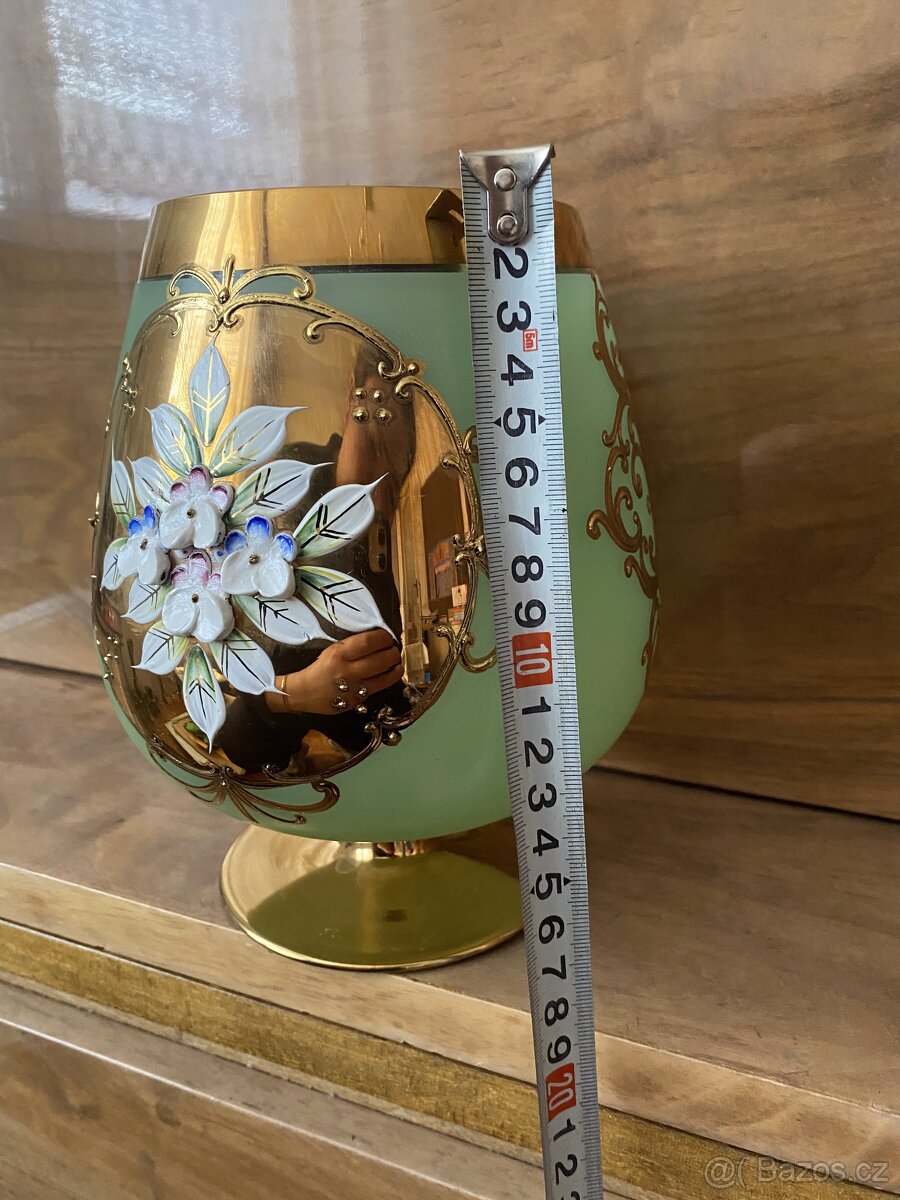 Váza / pohár vysoký smalt - 3