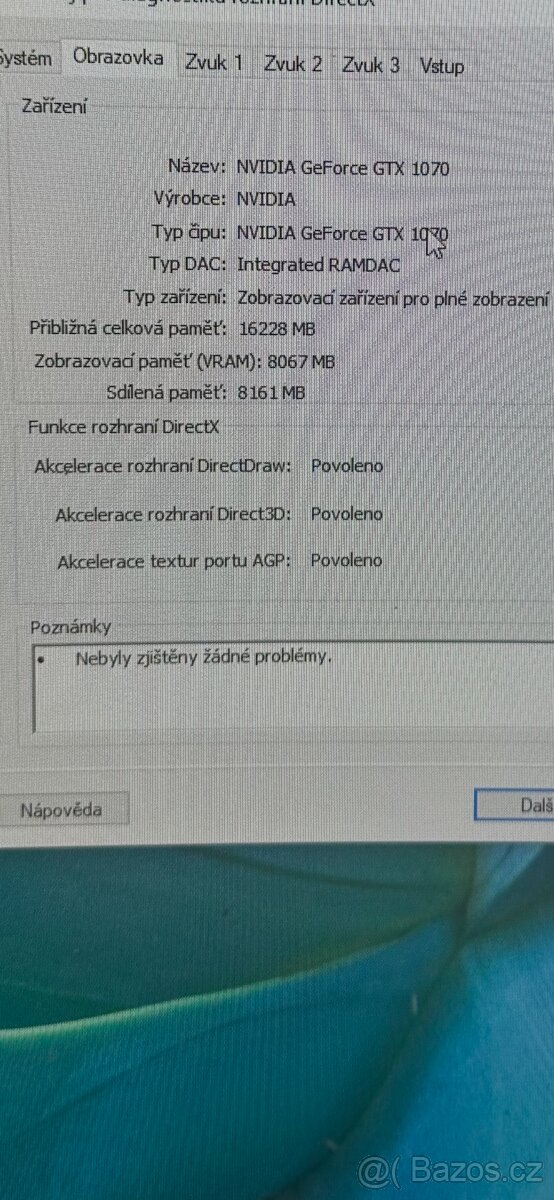 Grafická karta ASUS Dual GeForce GTX 1070, 8GB - 3